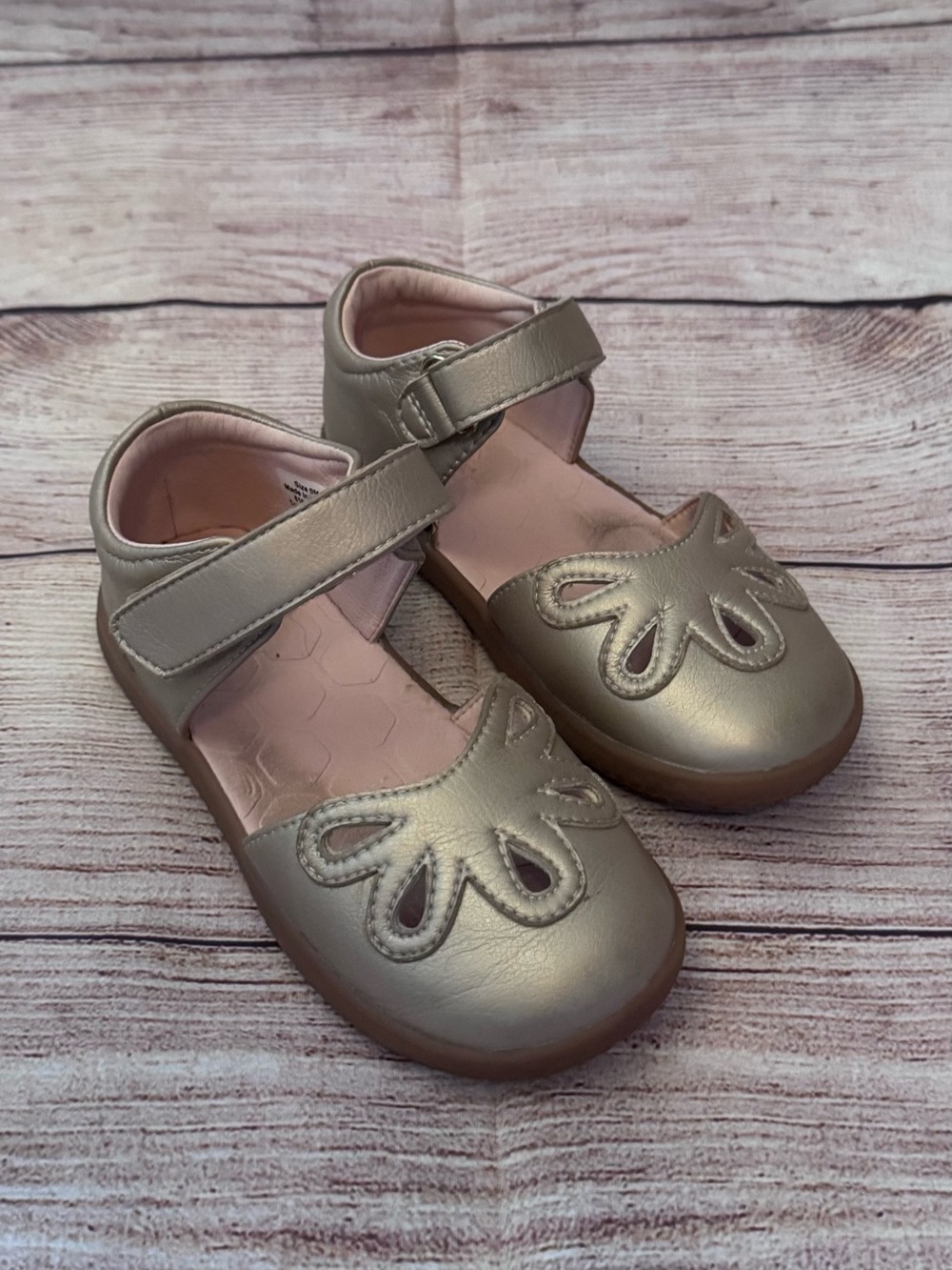Livie & Luca Gold Dew Drop Shoes